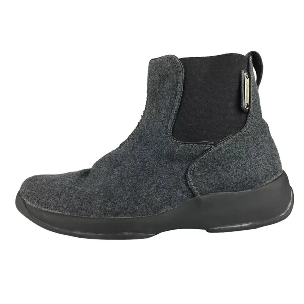 Dolomite Womens Gray Round Toe Pull On Ankle Winter Chelsea Boots Size US 8‎
